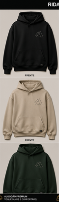 RIDA Minimal Collection — Sweatshirt Oversized Bordada