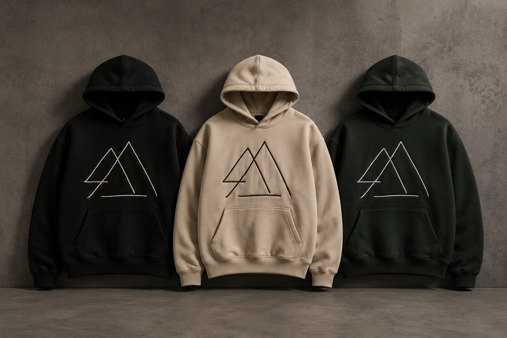 RiDA Peak Hoodie embroidered oversized streetwear RIDA MOVE