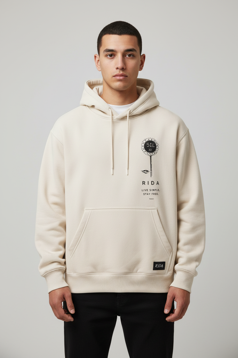 SIL Hoodie oversized streetwear RIDA MOVE